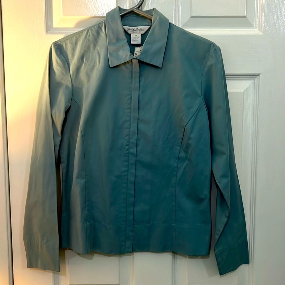 Brooks brothers zipper shirt